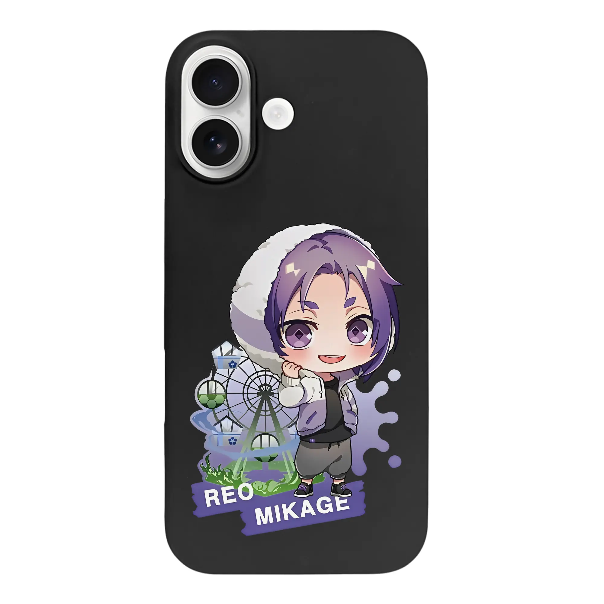 ブルーロック グッズ 御影 玲王 - iPhone 17 シリーズ シリコンケース 薄型 耐衝撃 指紋防止 ソフトタッチカバー 精密フィット 傷防止 保護ケース iPhone 17/17 Air/17 Pro/17 Pro Max 対応